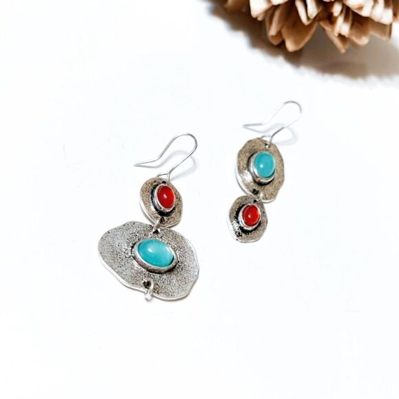 boho dangle earrings M15 - Picture 3 of 6